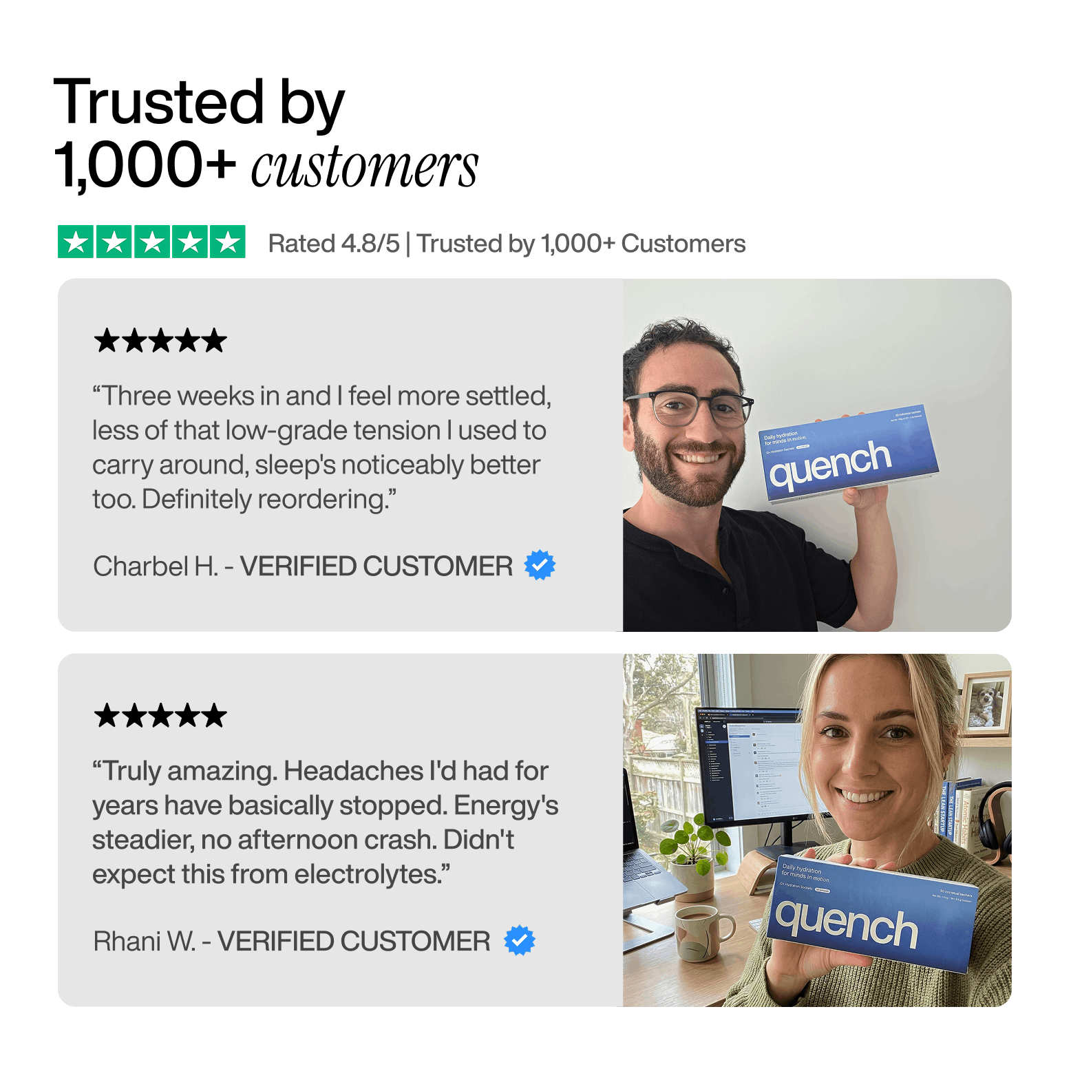 Q+ Hydration Sachets