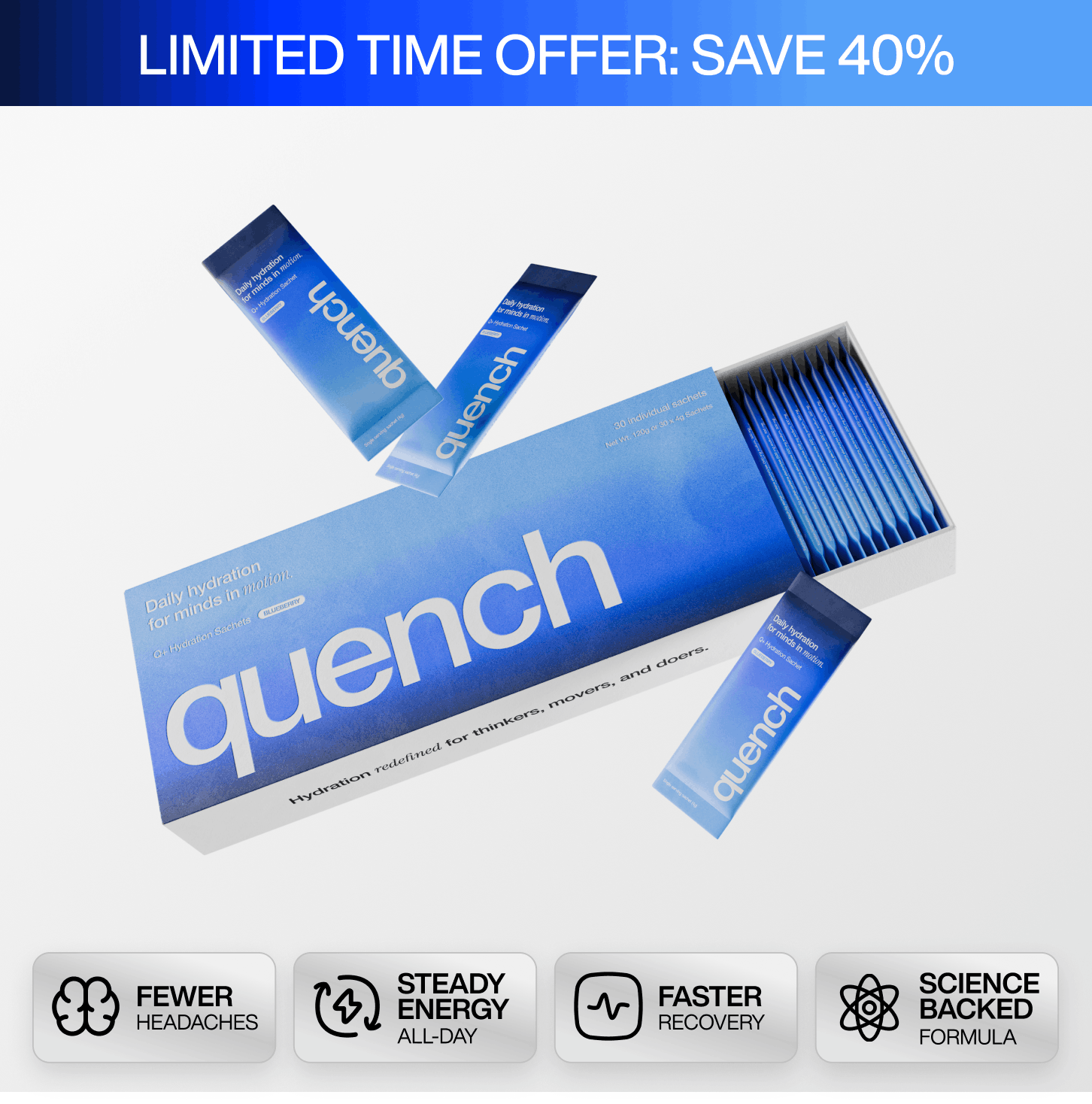 Q+ Hydration Sachets